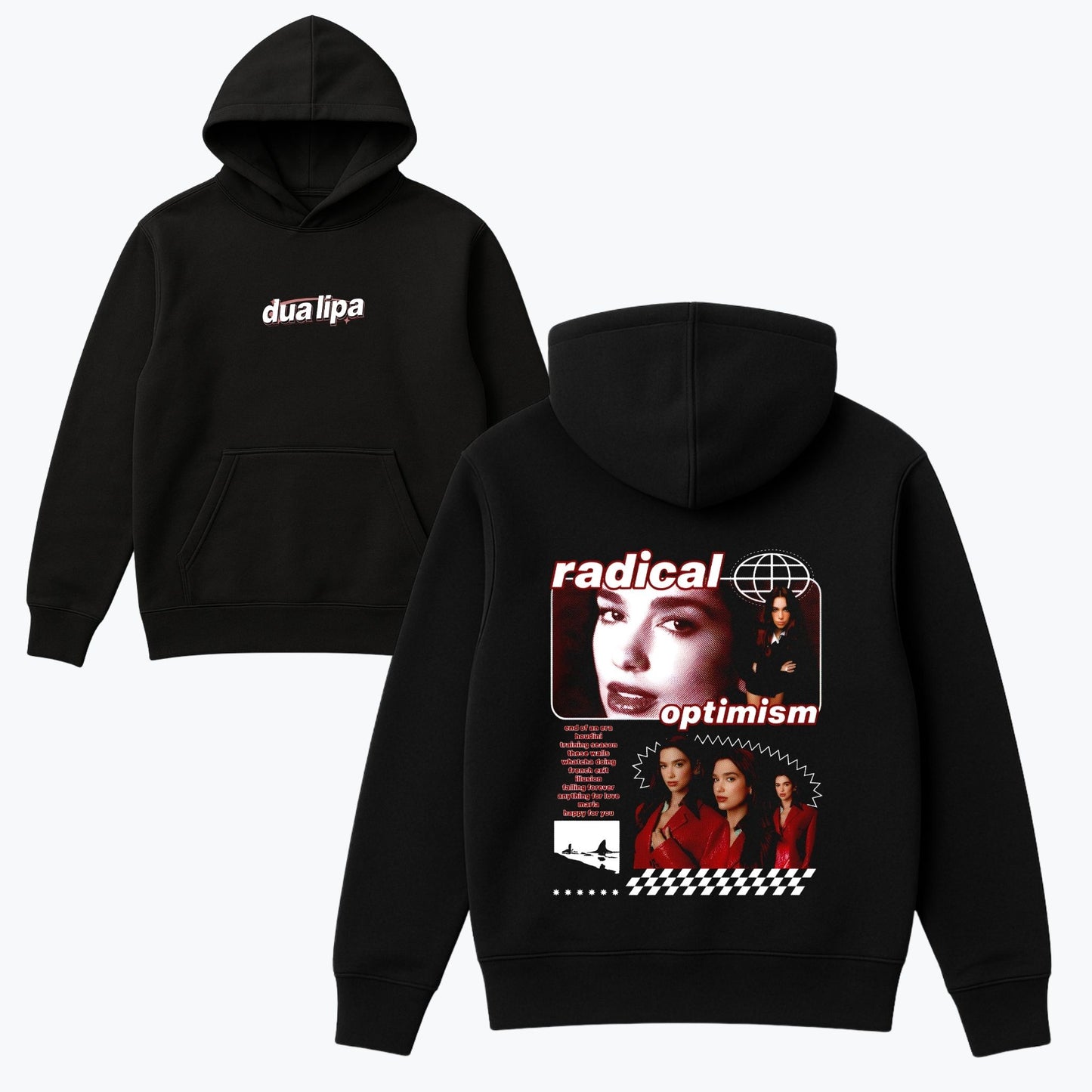 POLERON | Dua Lipa - red