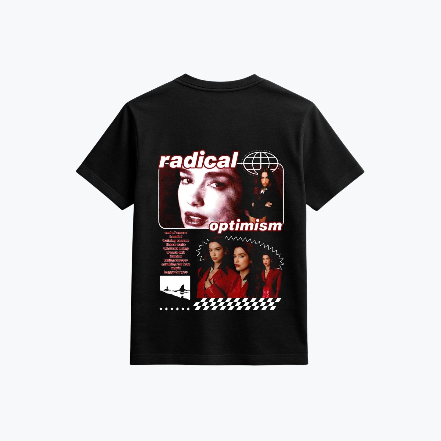 POLERA | Dua Lipa - red
