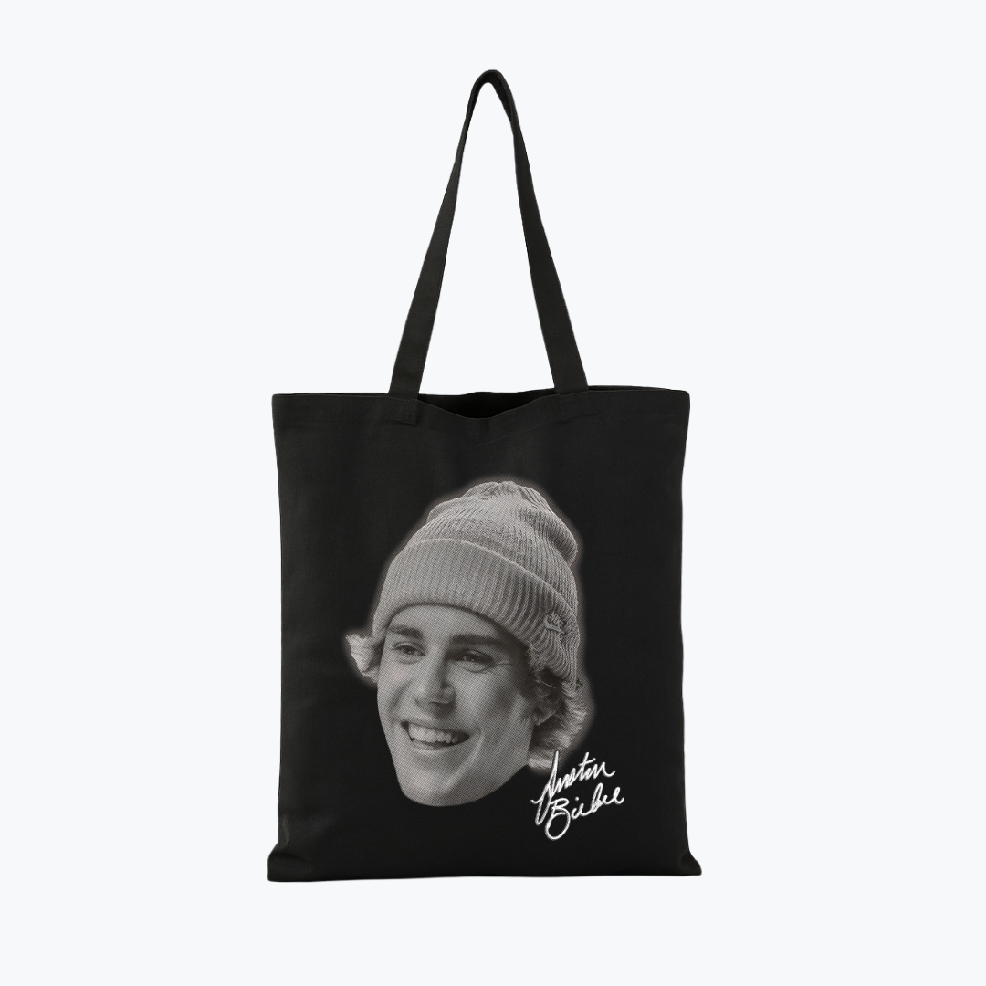 TOTE BAG | Justin Bieber - face