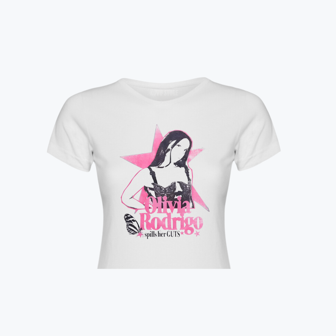 BABY TEE | Olivia Rodrigo pink