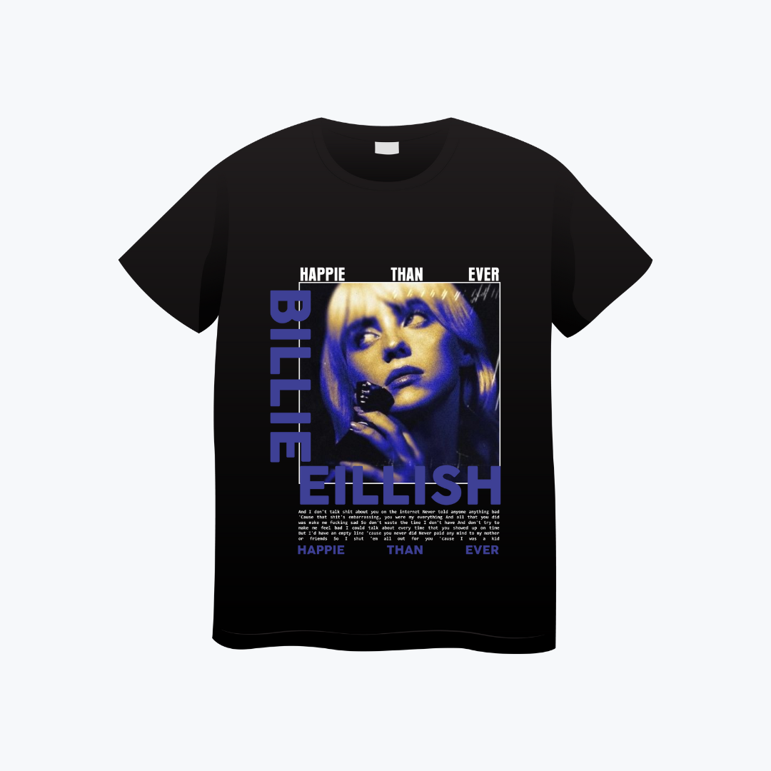 POLERA | Billie Eilish - Happy than ever