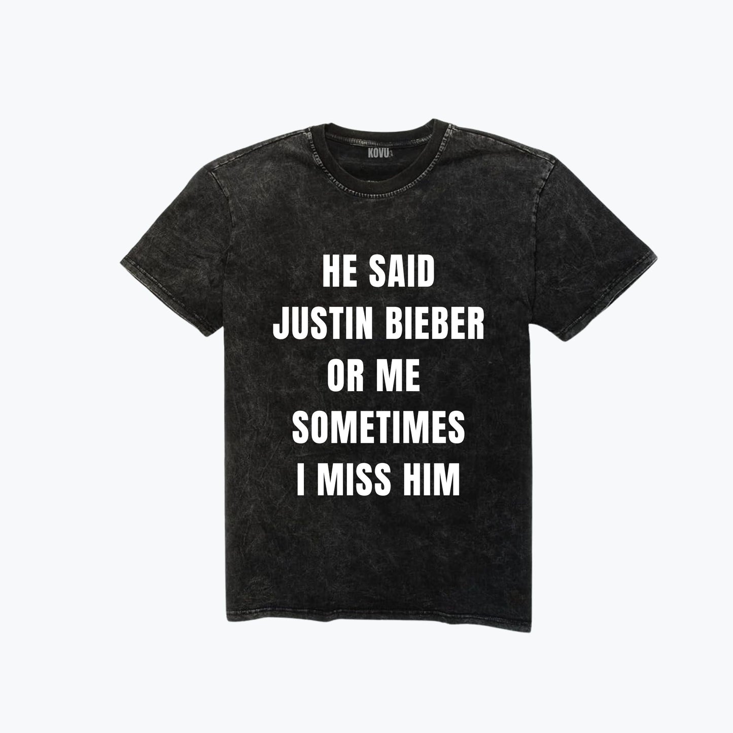 POLERA | Justin Bieber - He said Justin Bieber