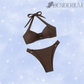 BIKINI DESIDERIUM | gold chocolate