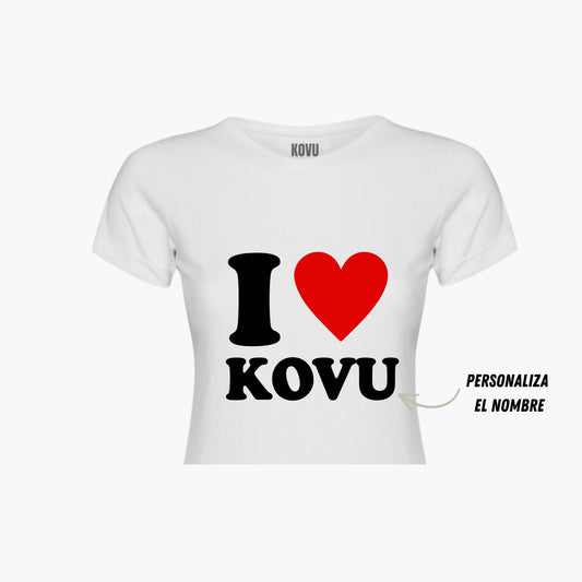 BABY TEE | Personalizado - I love wh
