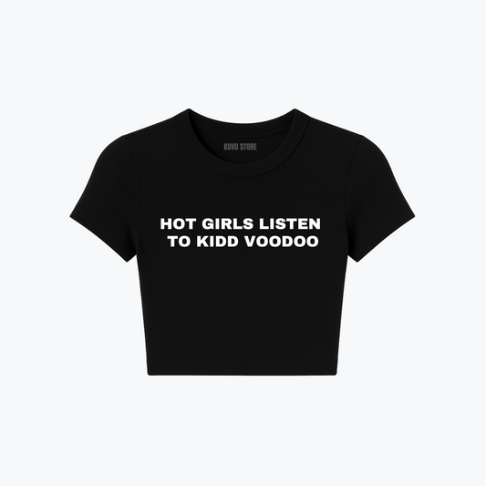 BABY TEE | Kidd Voodoo - hot girls listen to