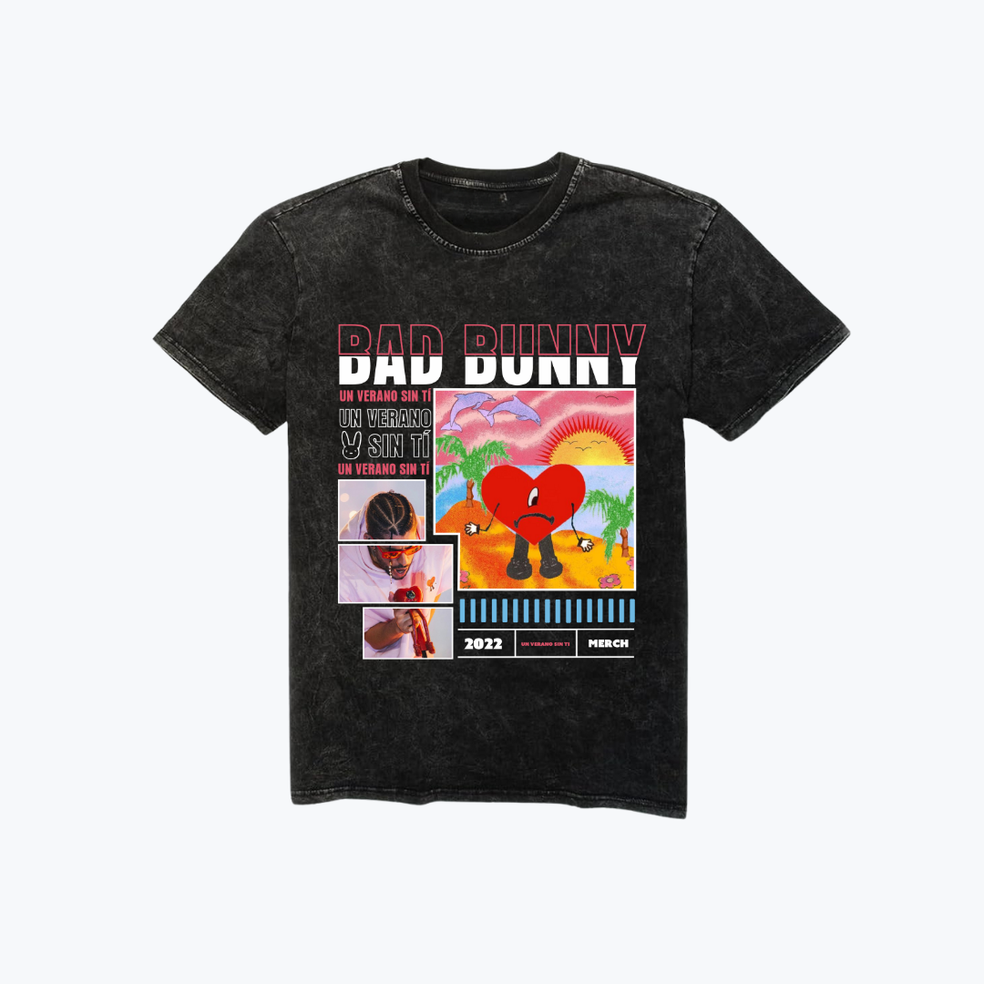 POLERA ACID WASH | Bad Bunny