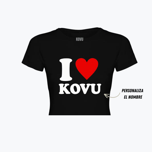BABY TEE | Personalizado - I love