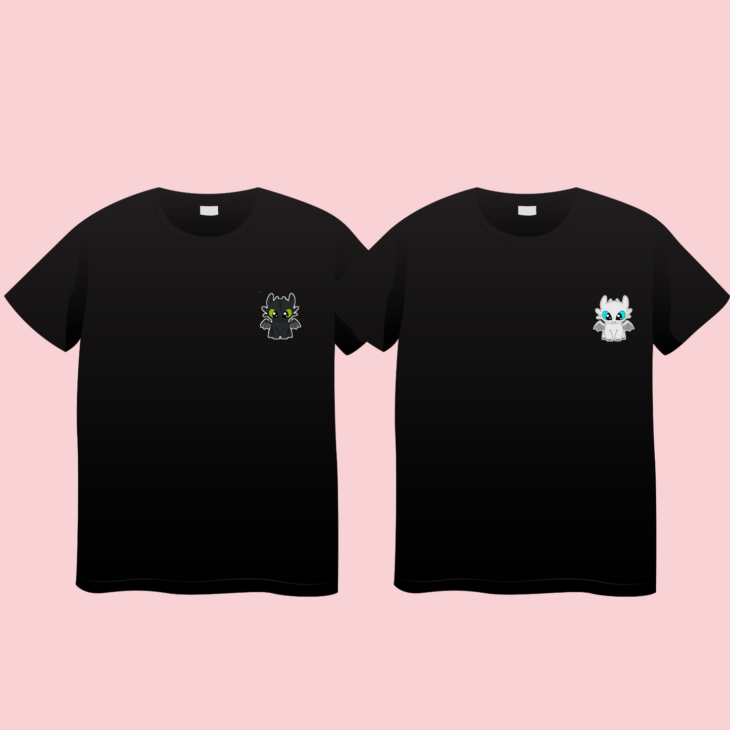POLERA | Couple - Chimuelo y Furia