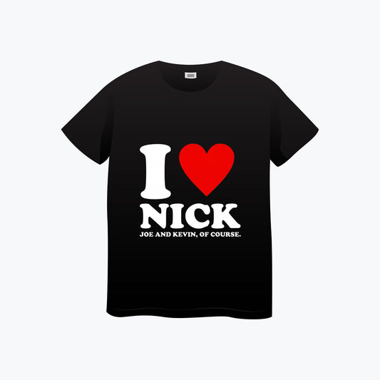 POLERA | Jonas Brothers - I love Nick