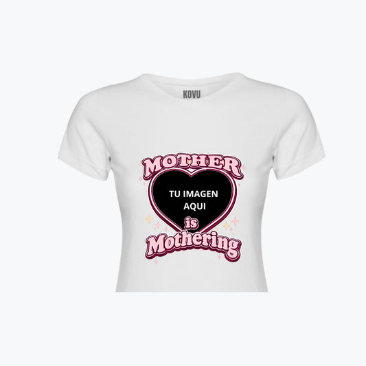 BABY TEE | Personalizado - Mother is mothering wh