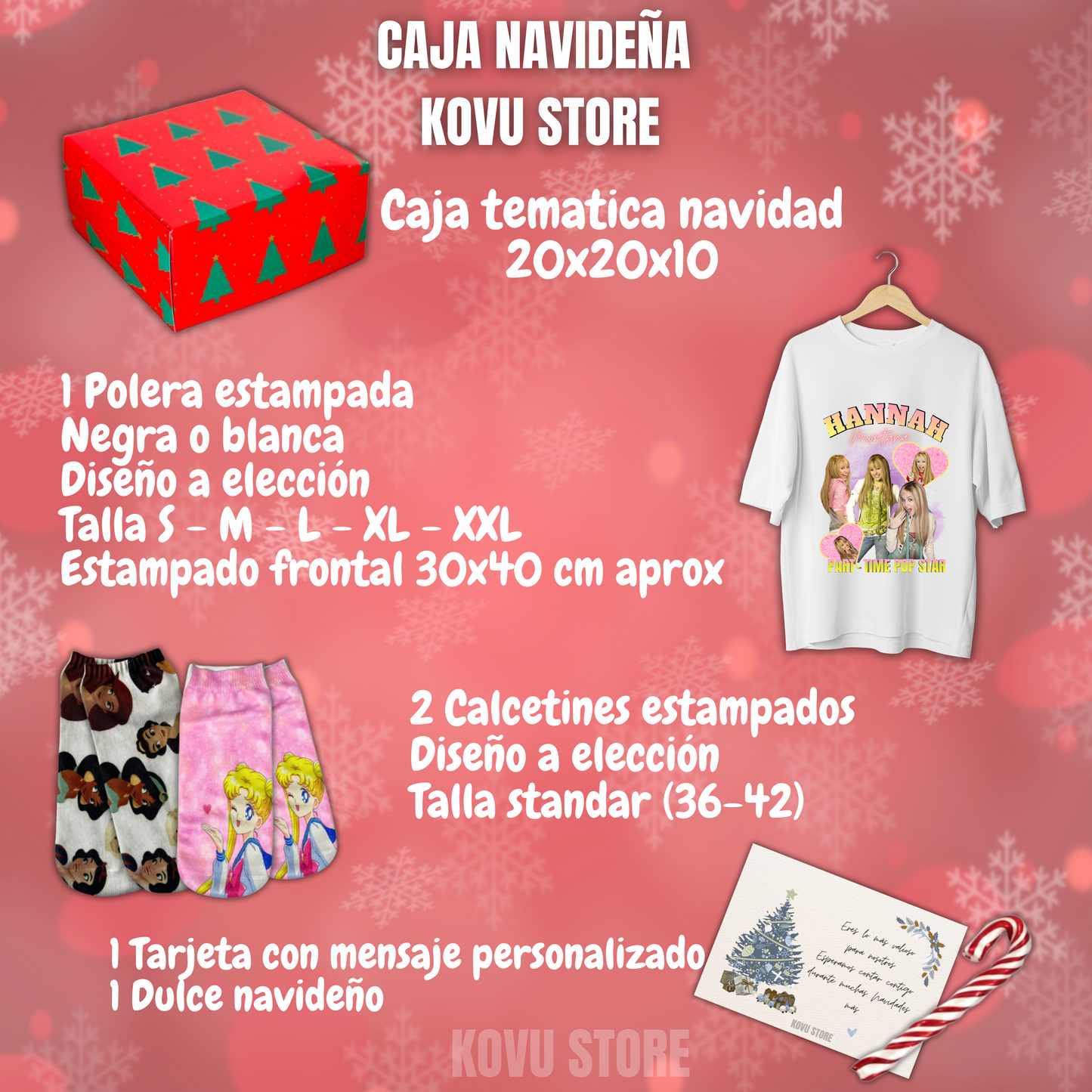 CAJA NAVIDAD KOVU STORE