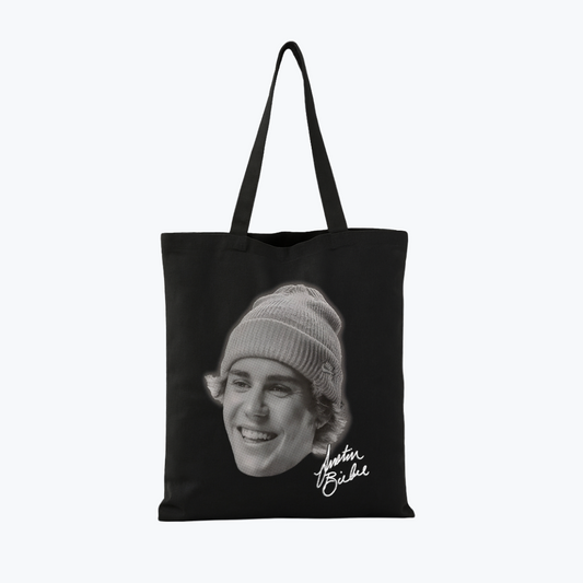 TOTE BAG | Justin Bieber - face