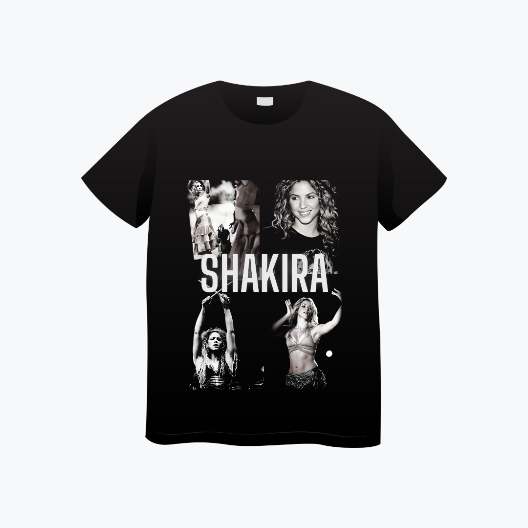 POLERA | Shakira B&N