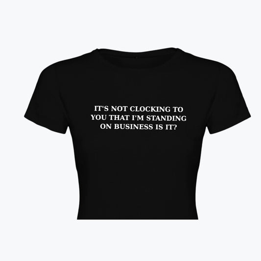 BABY TEE | JB Drop 01 - It's not cloking