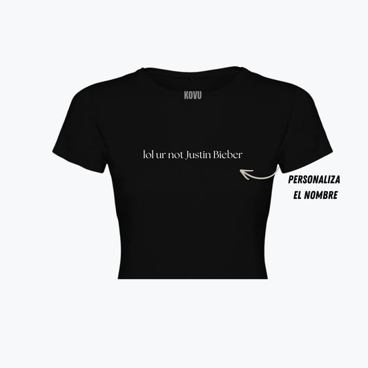 BABY TEE | Personalizado - lol ur not