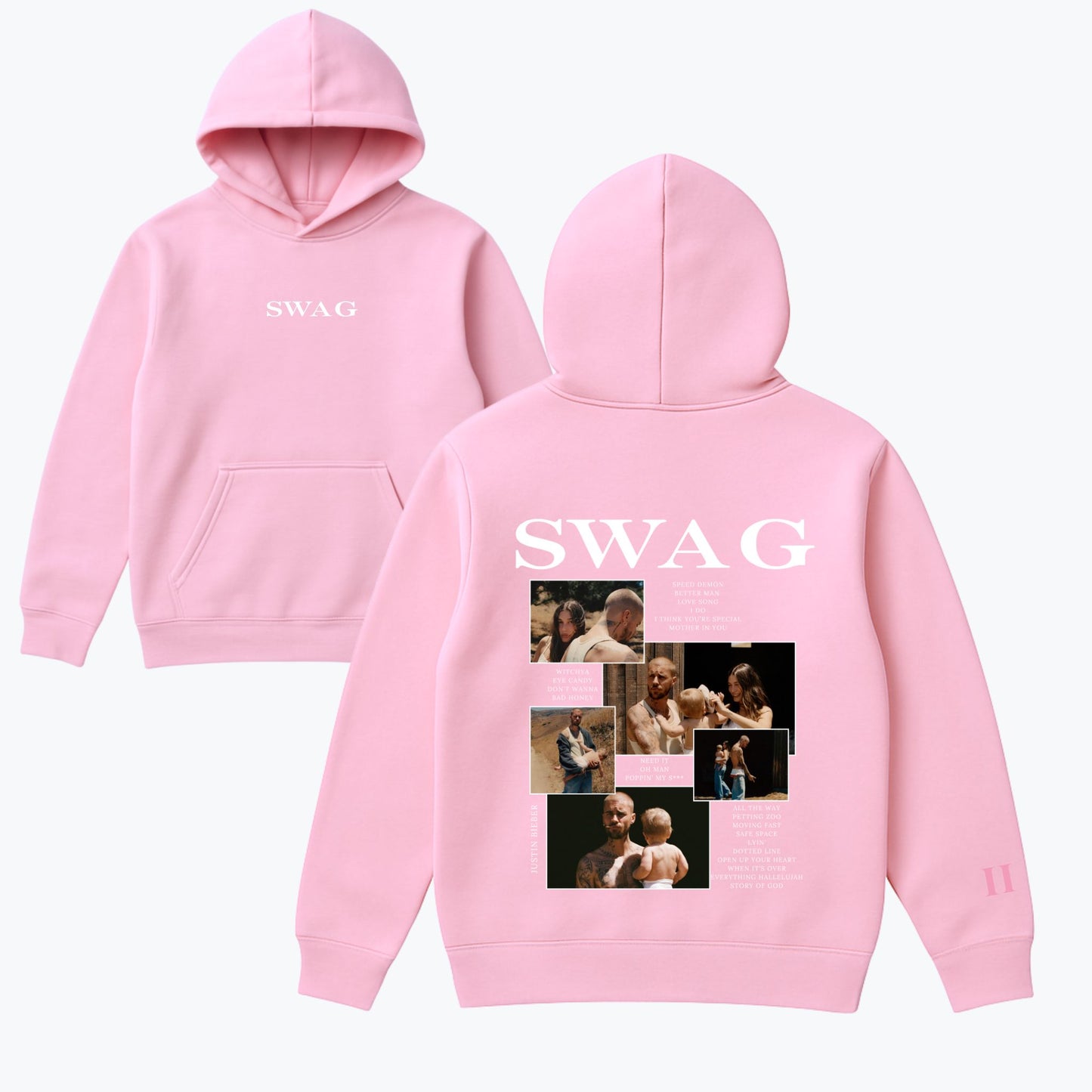 POLERON PINK | Justin Bieber - Swag II