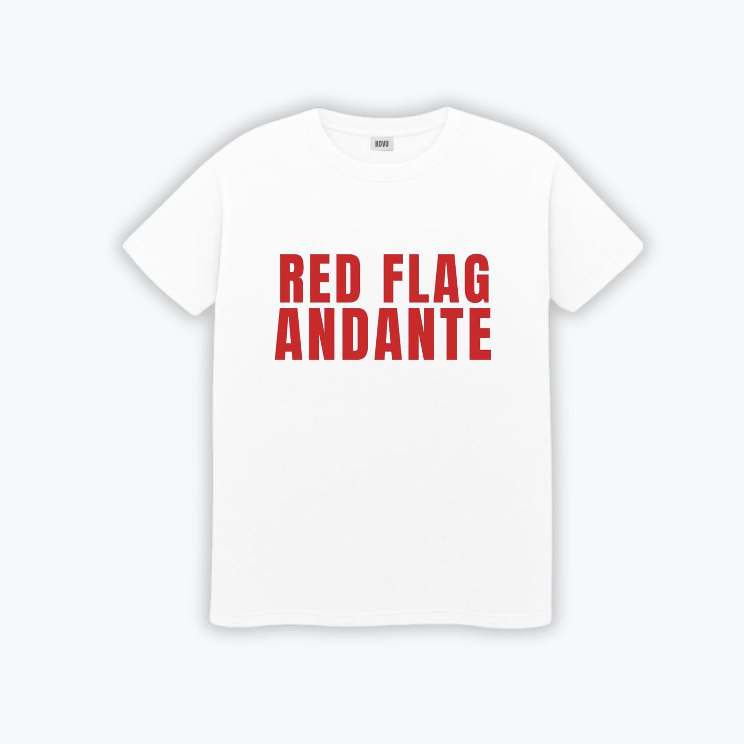 POLERA | Rosalia - Red flag andante