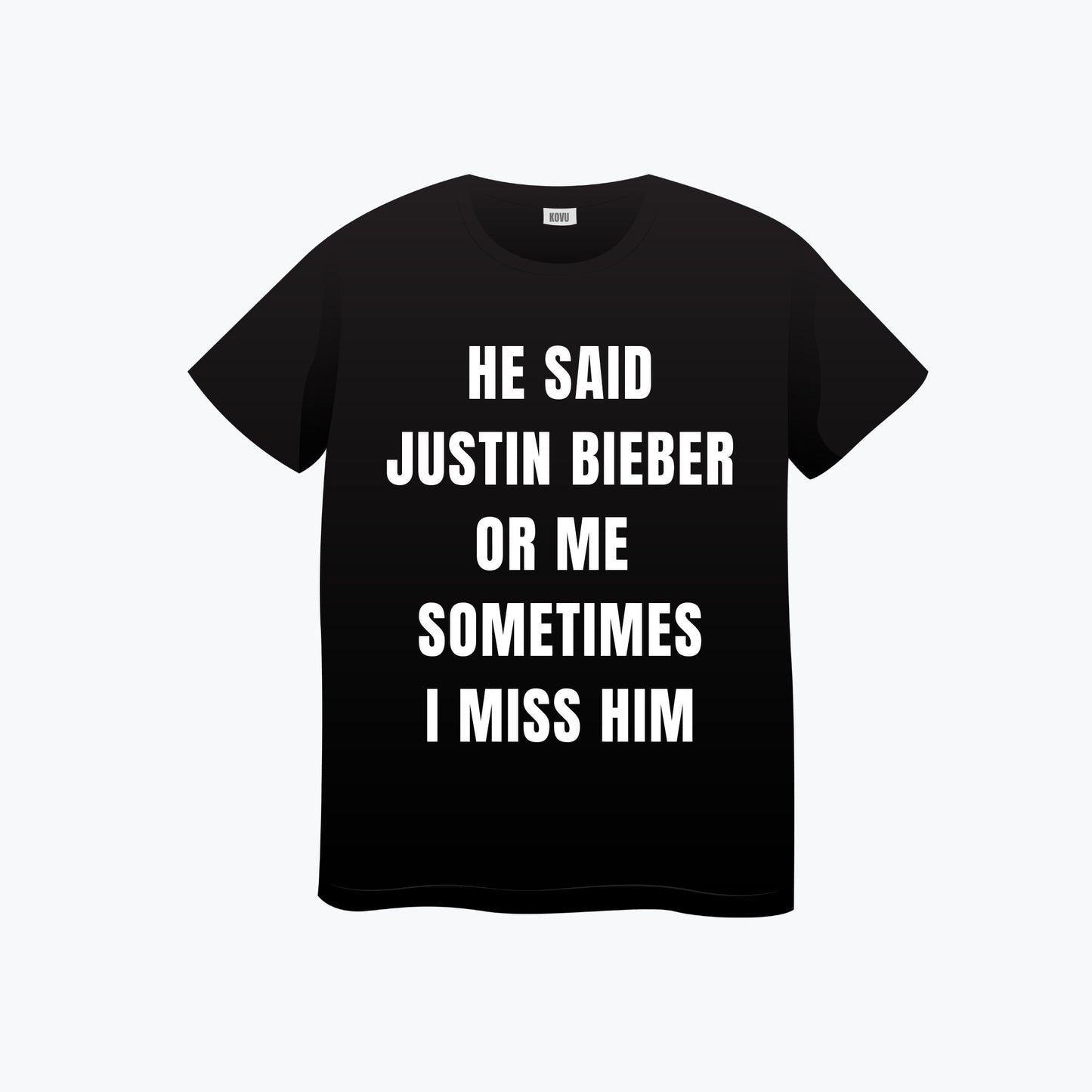 POLERA | Justin Bieber - He said Justin Bieber