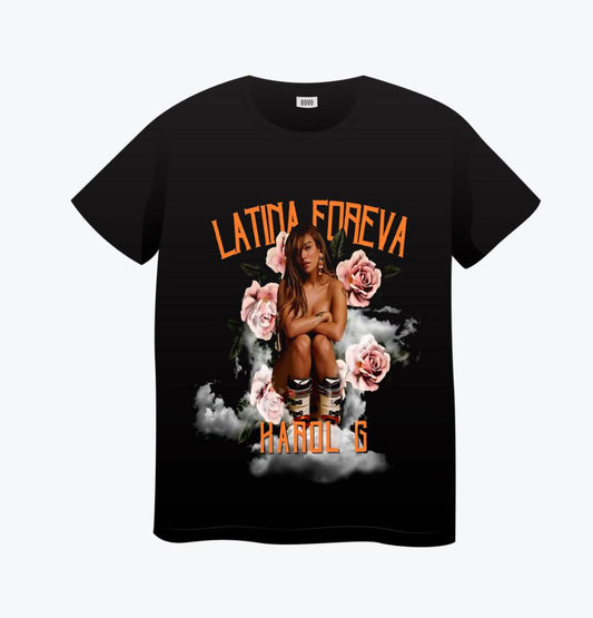 POLERA | Karol G - latina foreva flowers